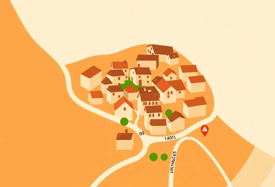 Carte du secteur d'intervention autour de Montévrain (77144)